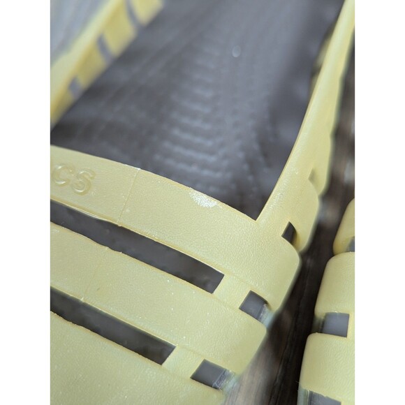 Crocs Adrina II Closed Toe Slip On Ballet Flats Shoes Womens 7 Olive Green Logo - Picture 6 of 13